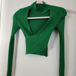 Zara cropped sweater